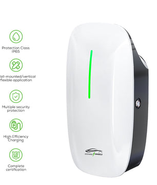 ELECTRIC HOME CAR CHARGER 7KW EV WALL BOX 32A WIFI APP TYPE 2 SINGLE PHASE