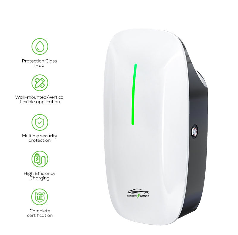 ELECTRIC HOME CAR CHARGER 7KW EV WALL BOX 32A WIFI APP TYPE 2 SINGLE PHASE