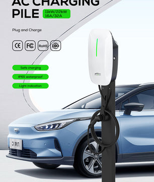 ELECTRIC HOME CAR CHARGER 7KW EV WALL BOX 32A WIFI APP TYPE 2 SINGLE PHASE