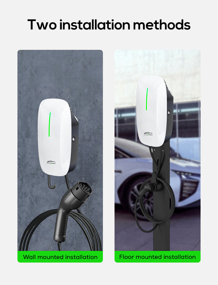 ELECTRIC HOME CAR CHARGER 7KW EV WALL BOX 32A WIFI APP TYPE 2 SINGLE PHASE