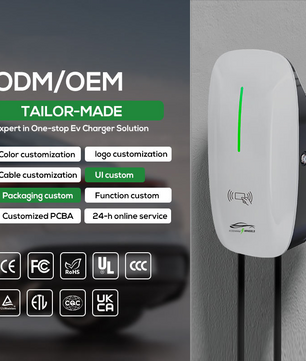 ELECTRIC HOME CAR CHARGER 7KW EV WALL BOX 32A WIFI APP TYPE 2 SINGLE PHASE