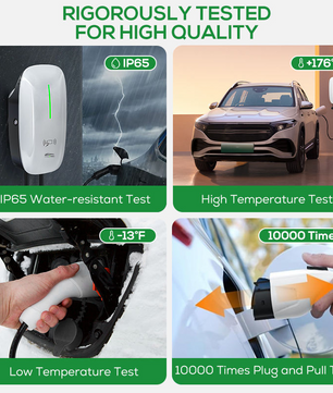 ELECTRIC HOME CAR CHARGER 7KW EV WALL BOX 32A WIFI APP TYPE 2 SINGLE PHASE